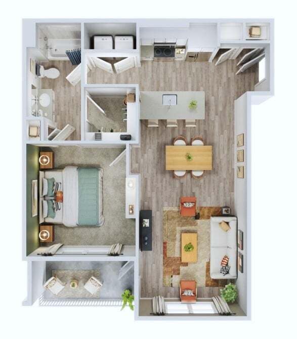 Floorplan - Postmaster Flats