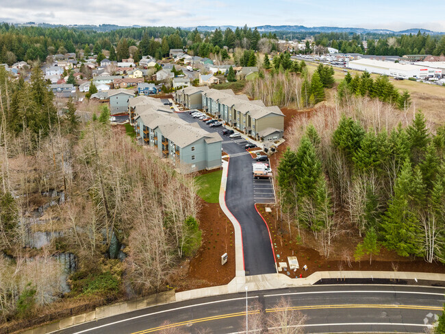 Aerial Photo - Foothills Apartment Living