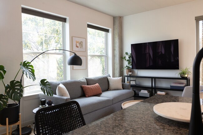 Living room space - 1441 Central St