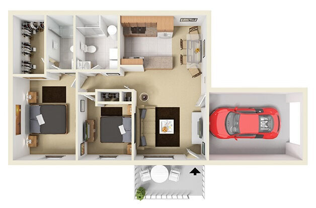 Interior Photo - The Meadows Ranch Apartments