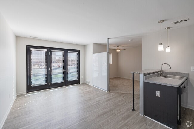 Un dormitorio - Flex - Sala de estar - Center Street Place