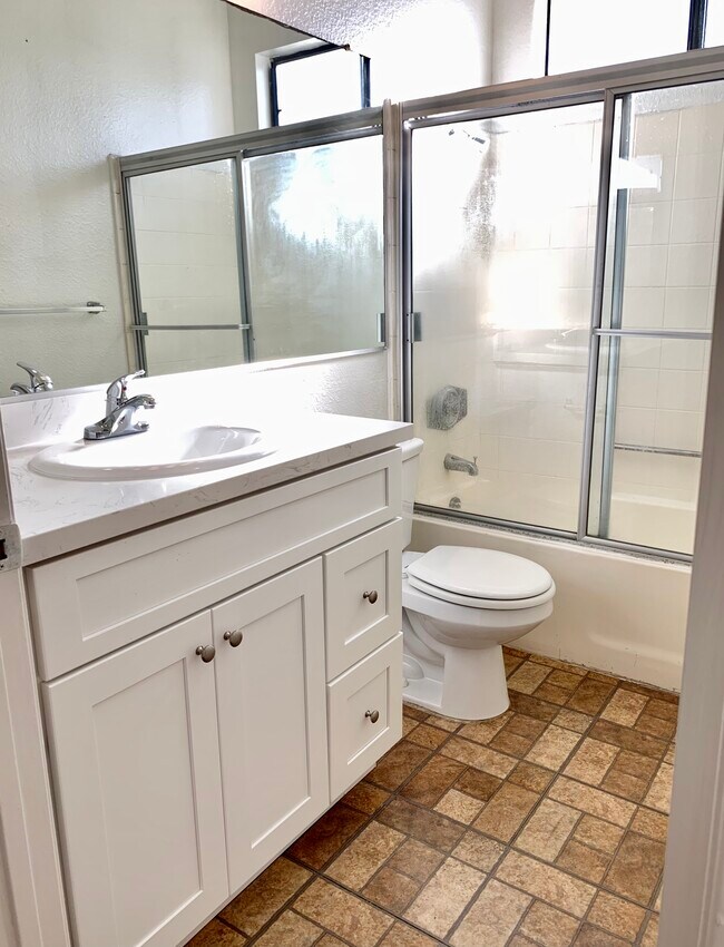 Bathroom with updated countertops - 3816 Beethoven St