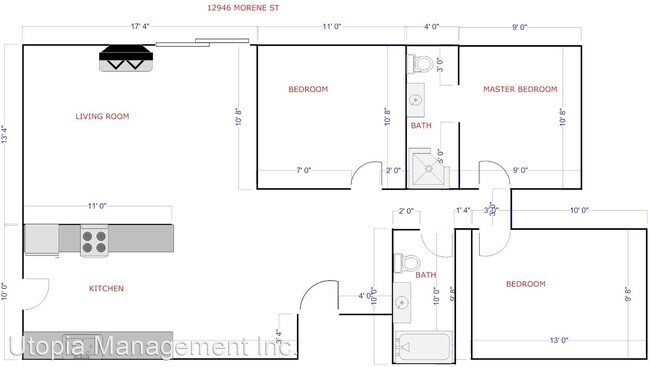Foto del edificio - 3 br, 2 bath House - 12946 Morene St.
