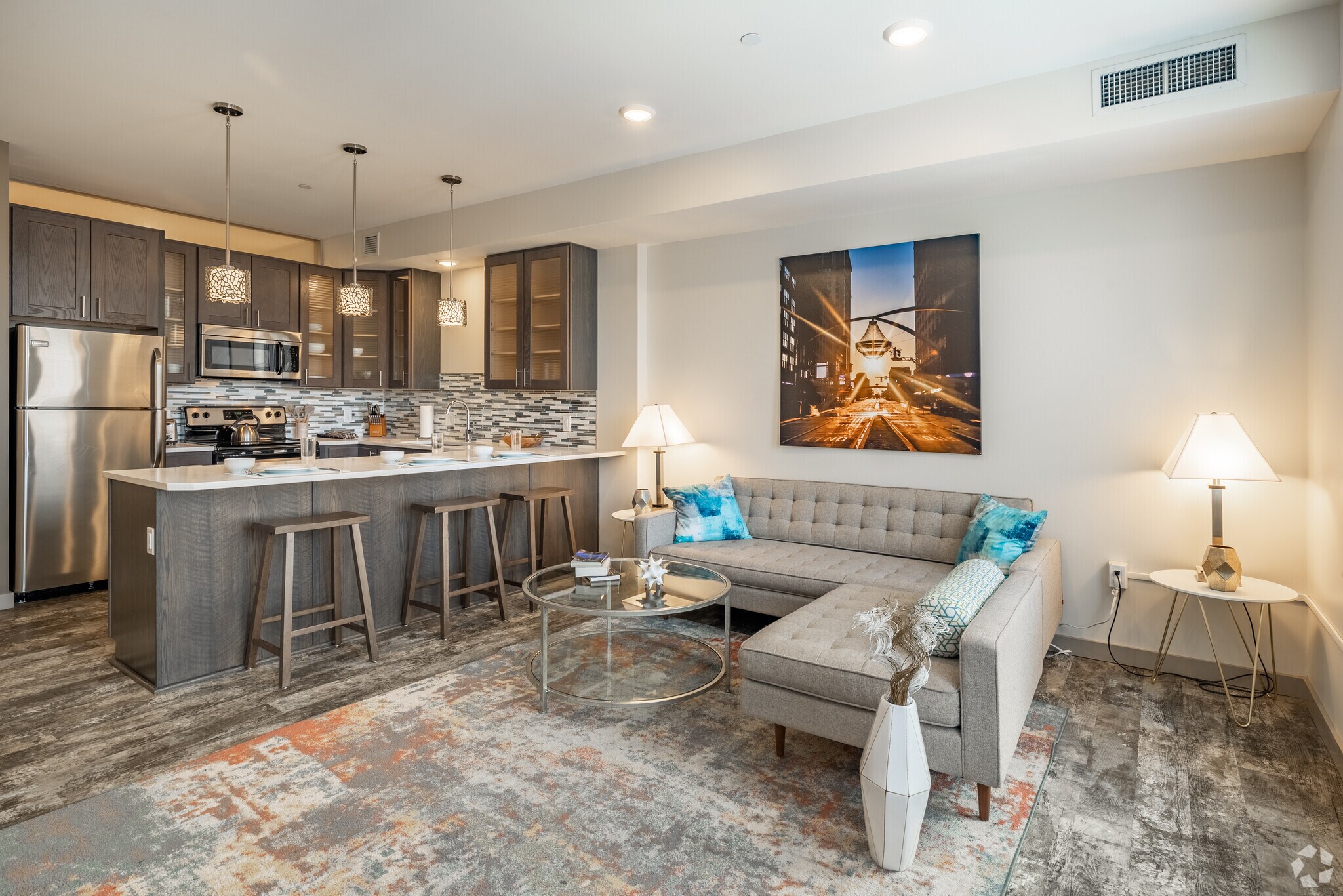 The Garfield – Two Bedroom, Two Bath: A