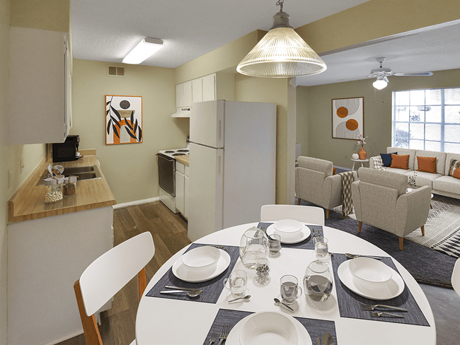 Kitchen and Dining Area - The Berkley