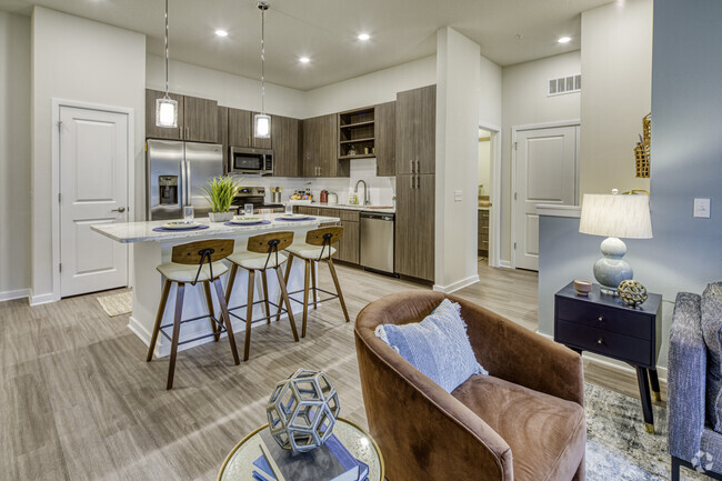 Living Room and Kitchen - Integra Palms