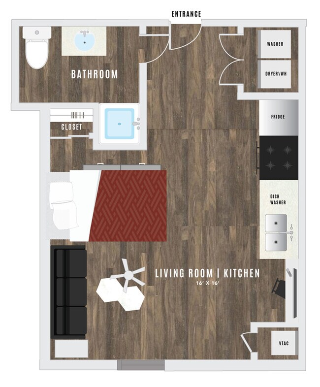 The Estudio (la Ley para Personas con Discapacidades (ADA) - 409 ft² - Atmosphere Tempe