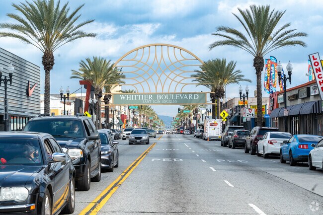 Whittier Boulevard is a popular street in East Los Angeles where you can find food & shopping.