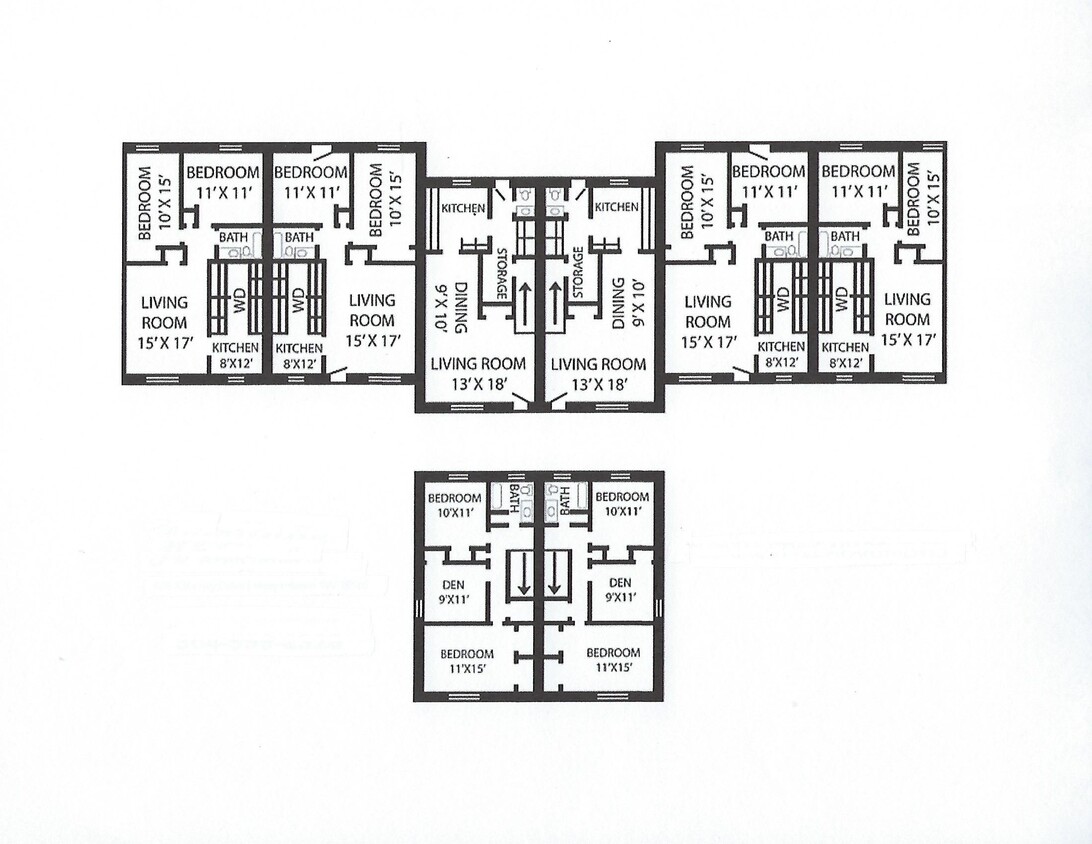 Plano de planta - Heritage Apartments