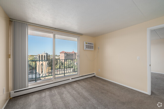 2 BD, 2 BA - 620SF - First Bedroom - Harbour View Apartments