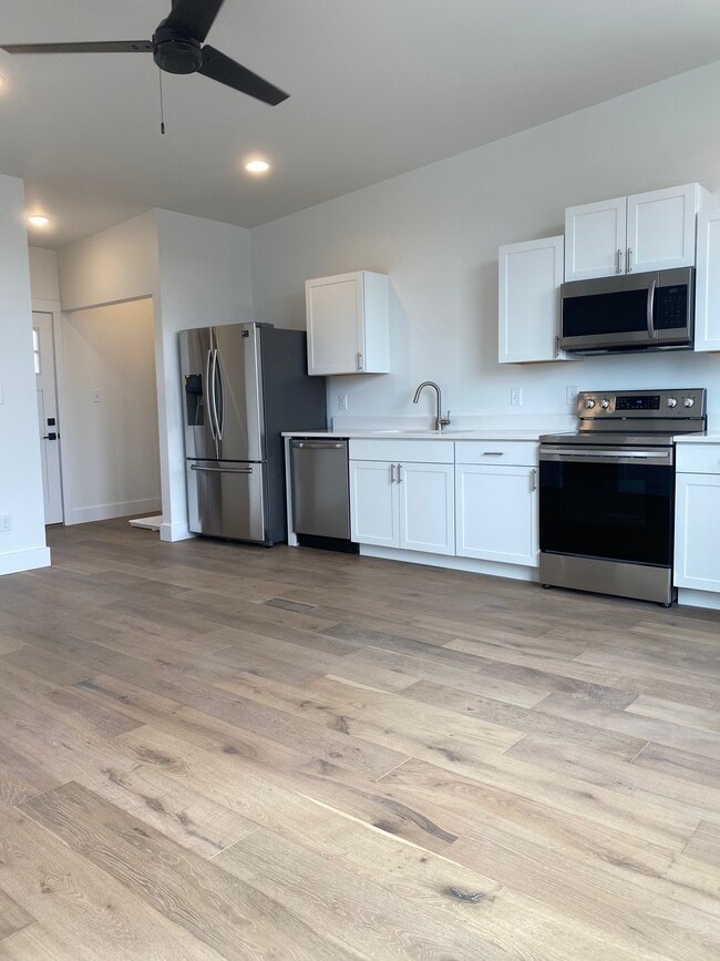 Kitchen and Living - 945 E Morris St