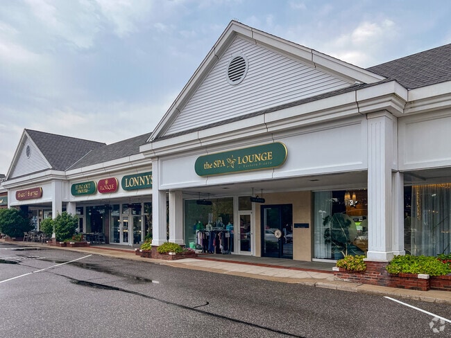 Most of the retail establishments in Woodbury are located in Shopping Centers.