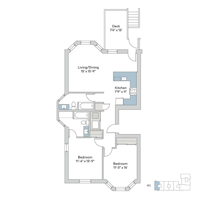 Foto del interior - Melrose Apartments