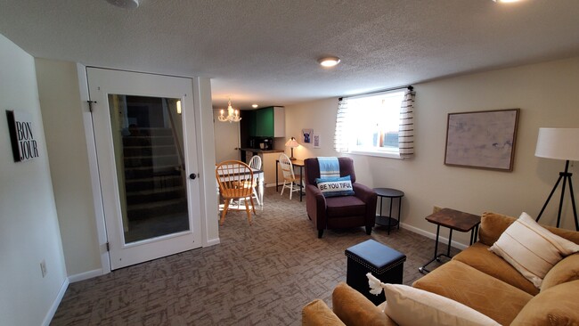 View of living area from bedroom door. - 1348 6th St S