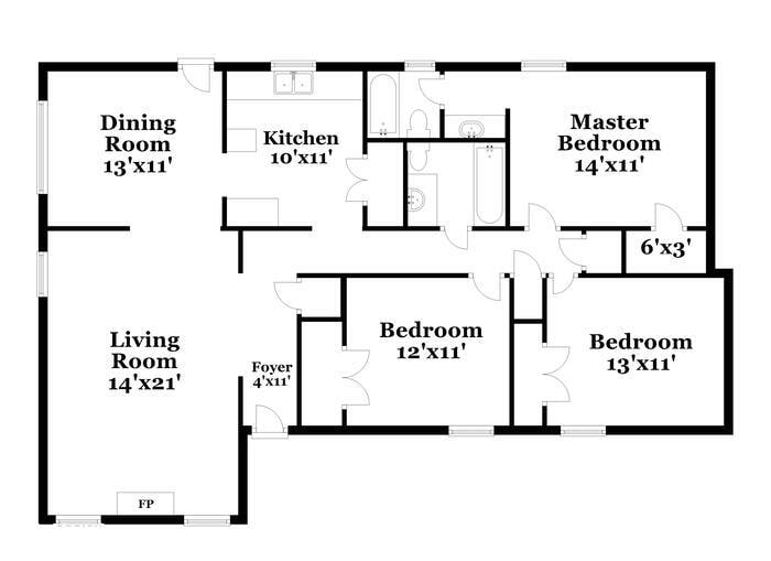 4511 Crump Rd, Memphis, TN 38141 House Rental in Memphis, TN