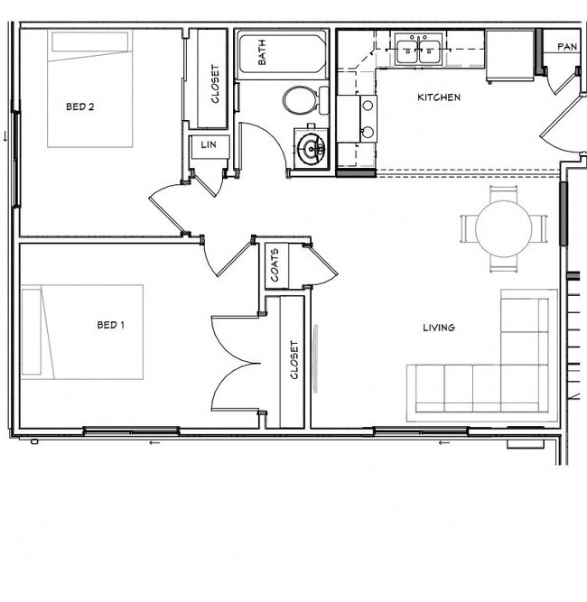 Plano de planta - Lawrence Downs