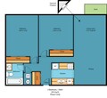 Two Bedroom One Bath