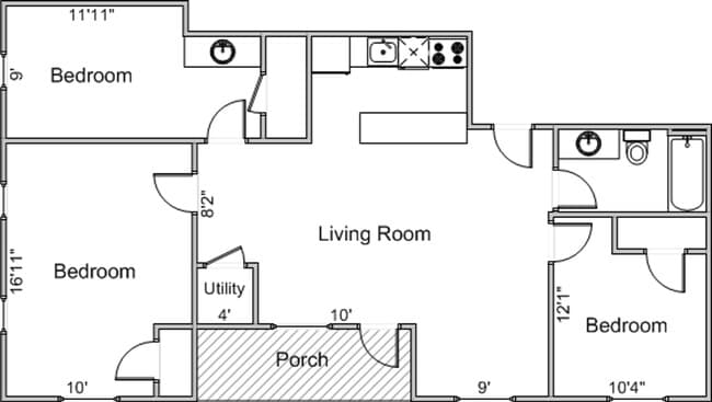 Interior Photo - Park Terrace West Apartments - Location is Everything!
