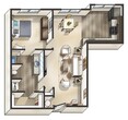 1 Bed 1 Bath-A3 - Ventura