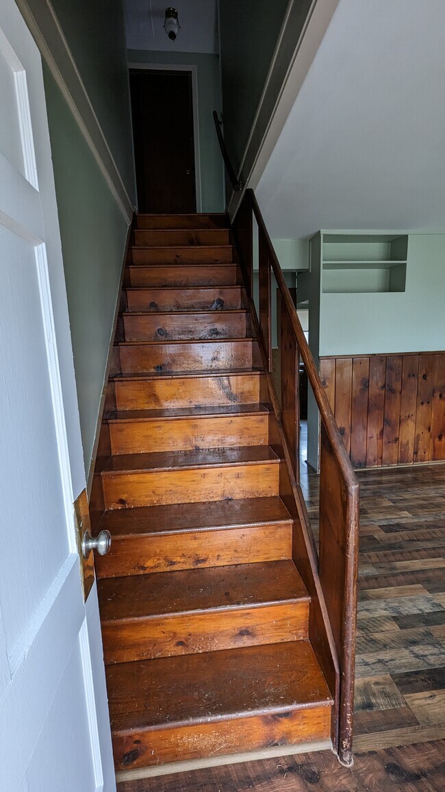 Entry wall - 311 Locust Dr