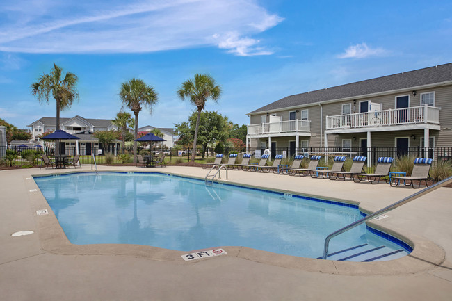 Resort-style Swimming Pool and Deck - Canterbury Apartments