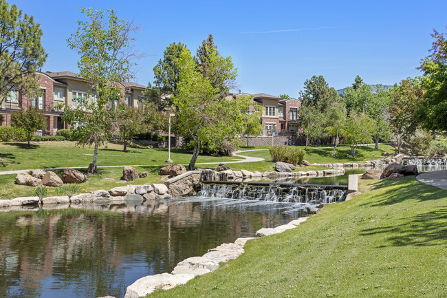 View to the right of Townhouse - 8935 E Phillips Dr