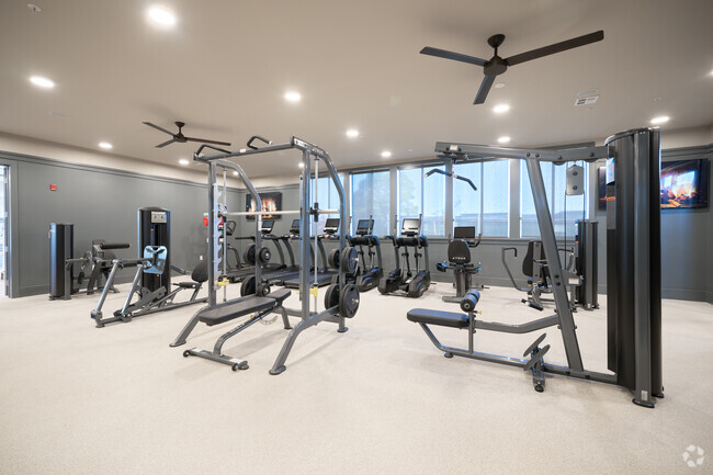 Fitness Center - Anchor 532 Luxury Apartments