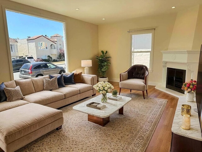 Living Room (virtually staged) - 3050 25th Ave