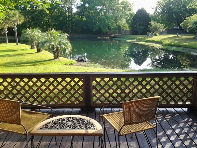 Private Deck. Large for bbq or Bird Watching - 1160 Julian Clark Rd