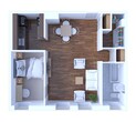 1 Bedroom Floor Plan A6