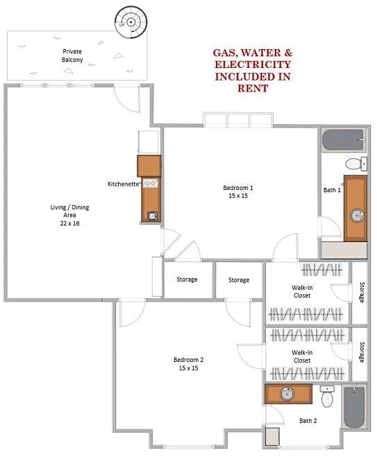 Floorplan - 504 Oak Hollow Ln
