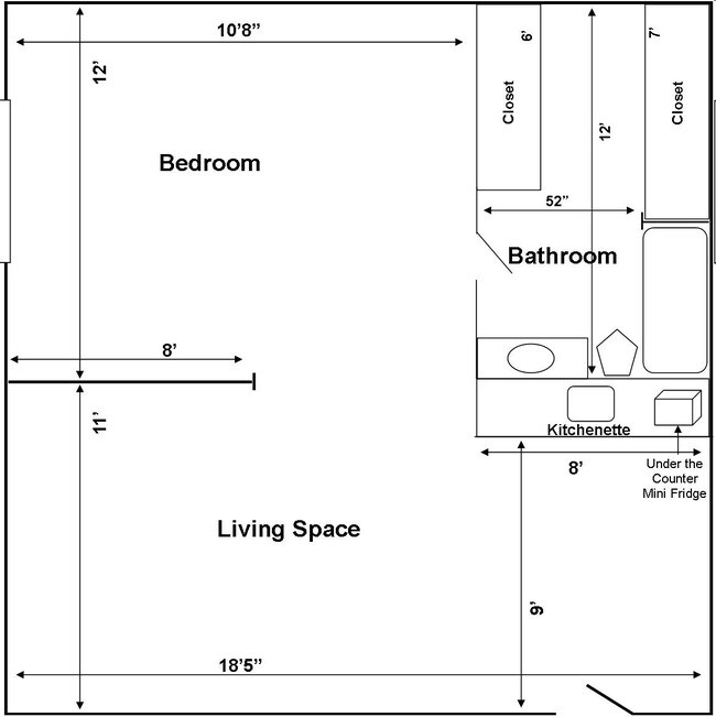 1BR/1BA - Bestland Independent Living