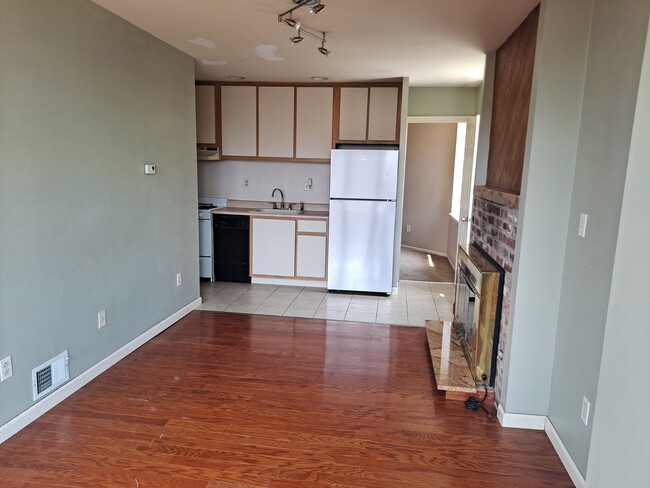 Kitchen view from living room - 16 Hemlock St