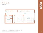 Knox - Open 1 Bedroom