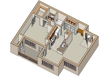 1 habitación/1 baño - Park at Rolling Hills