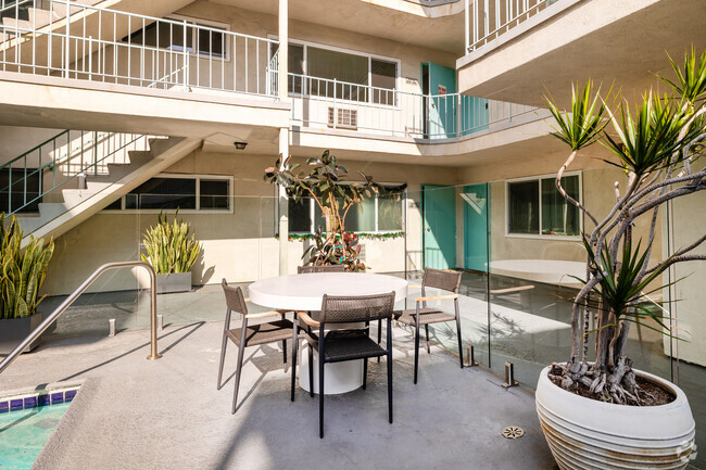 Pool Area - Bagley Regent Apartments