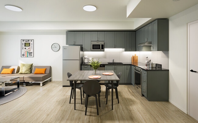 Mist Collection-Verve Suites-Kitchen - 20 University Inc.