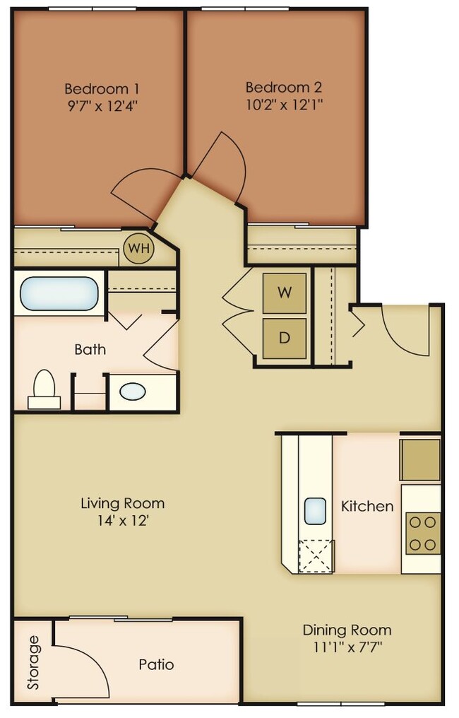 Foto del edificio - Appleway Rosewood Apartments