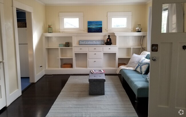 Living room. Walls now white. - 214 Avenue C