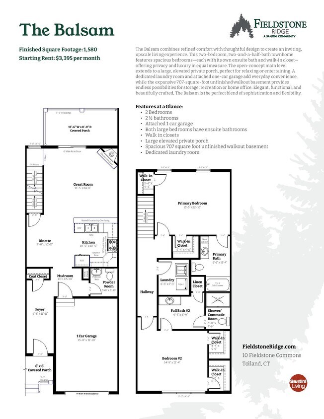 Floorplan - Fieldstone Ridge