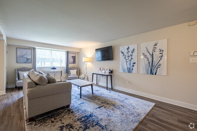 Sala de estar - Deer Park Apartments