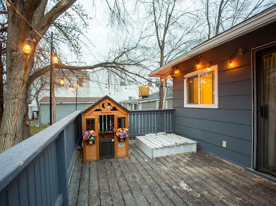 Back deck - 1173 E Zenith Ave