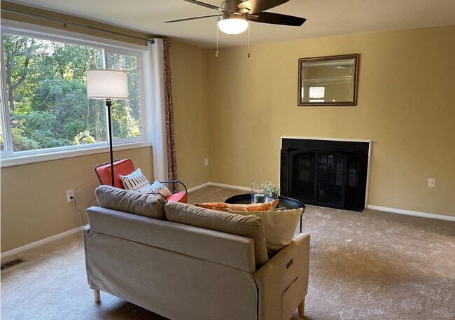Fire place (decorative) - 6510 Overheart Ln
