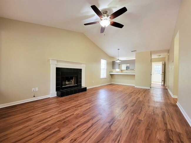 Photo - 2 bedroom duplex for rent right away off E Mahan, wood floors and fireplace for $1450 per month Townhome
