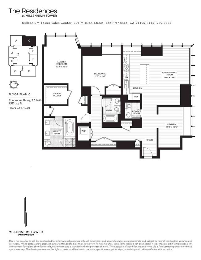 301 Mission St Unit 11c San Francisco Ca 94105 Apartment For