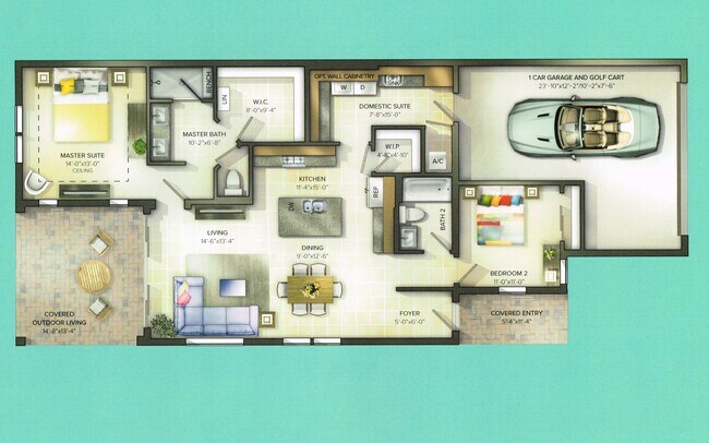 Floorplan - 2291 Datura Loop