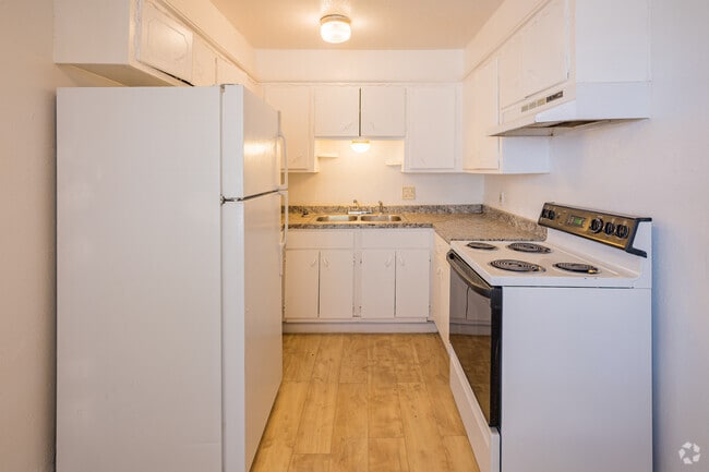 1 habitación, 1 baño - 700 pies cuadrados - Cocina - The Apartments at Melrose Place