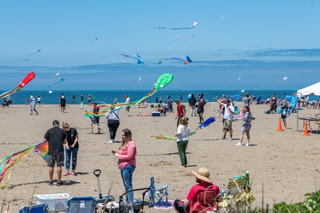 Soaring Hearts is held at Mentor Headlands Beach State Park.