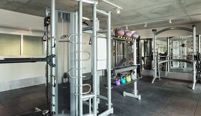 Gym - Yugo Tucson Campus Apartments