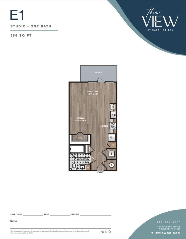 The View at Sapphire Bay Apartments in Rowlett, TX